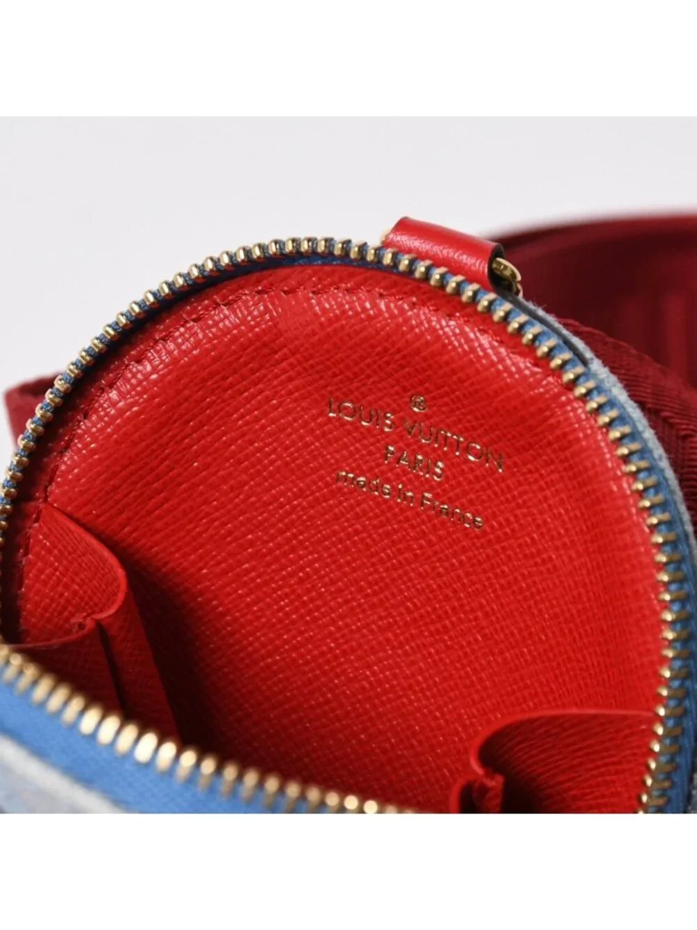 Louis Vuitton Multi Pochette Accessoires Pouch Denim Monogram